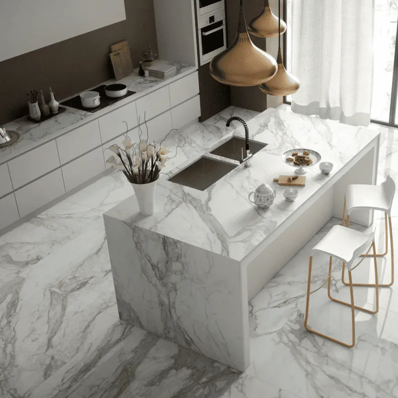 Quartzo Sinterizado detalhe superfície